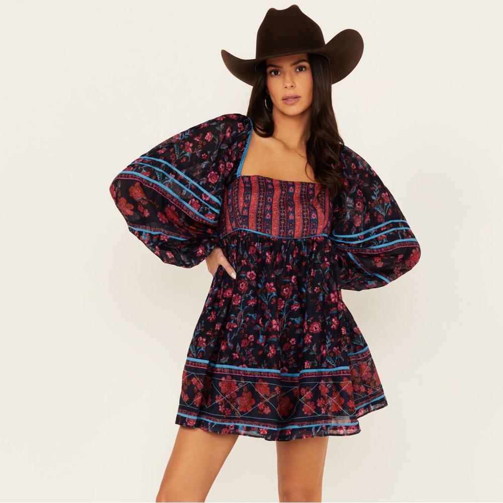Free People Endless Afternoon Mini Dress
